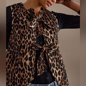 Damson Madder Tilly Quilted Tie-Front Gilet